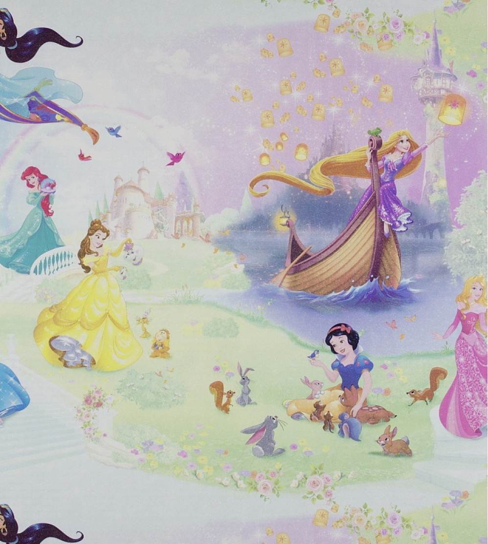 Обои виниловые детские Артекс Disney Принцессы арт. 10117-01