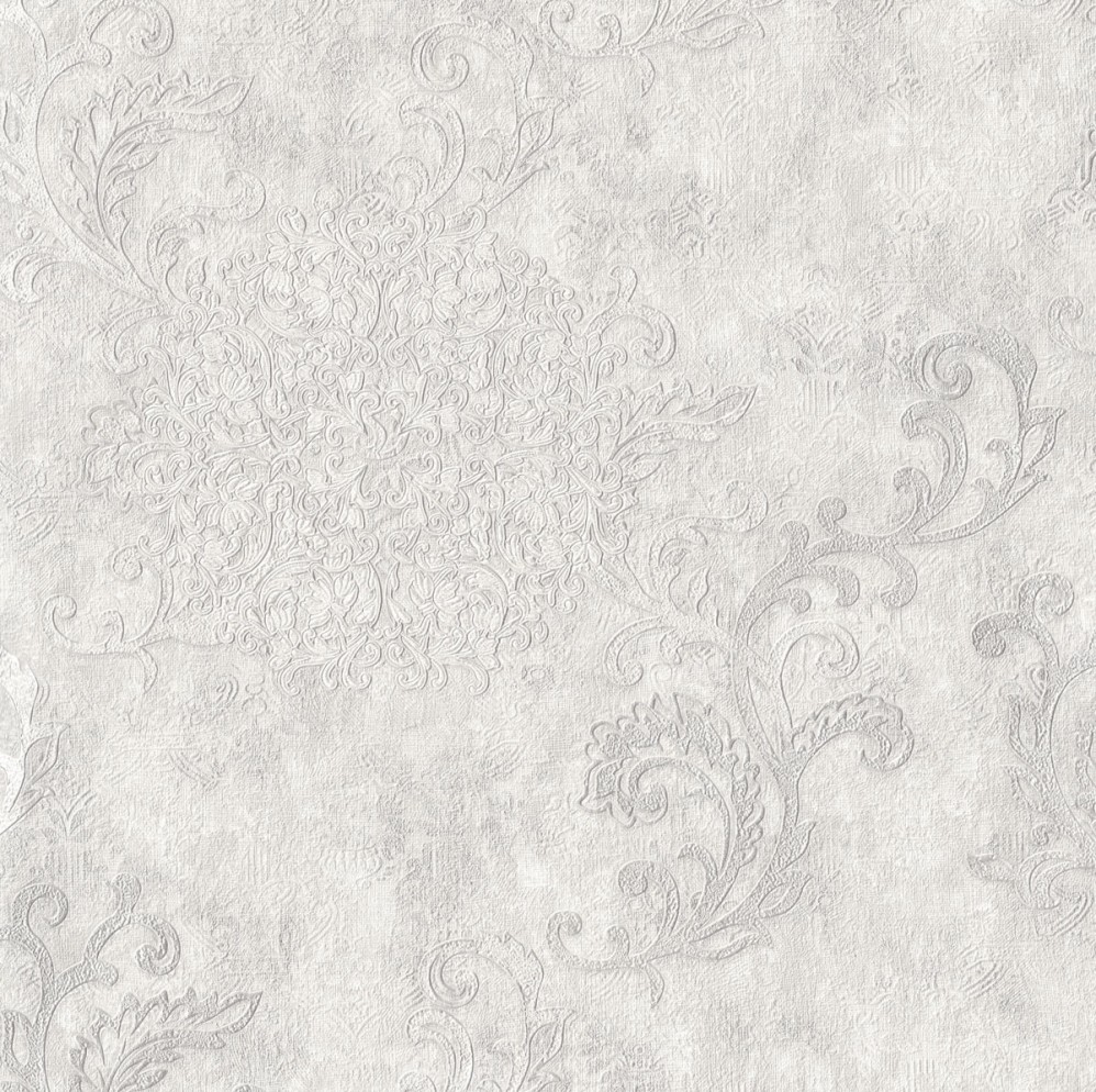 Обои белые флизелиновые классика Евро Декор Marco арт.7115-00