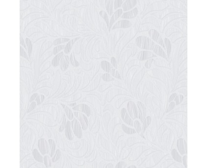 Обои виниловые белые с цветами  Антураж Leaves арт. 167154-90