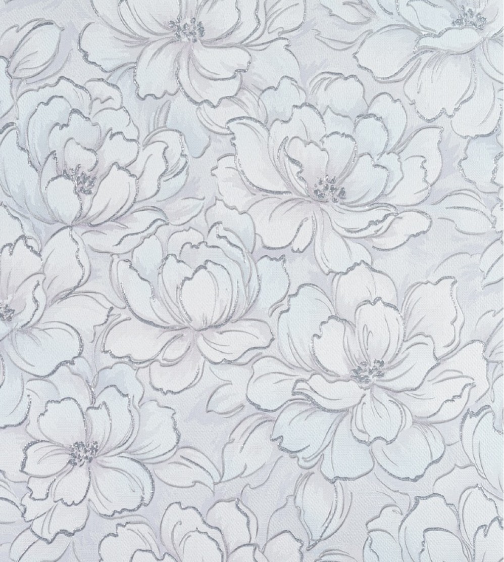 Обои белые цветы Артекс Виола арт. 10640-02