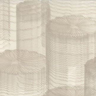 Бежевые обои с цв