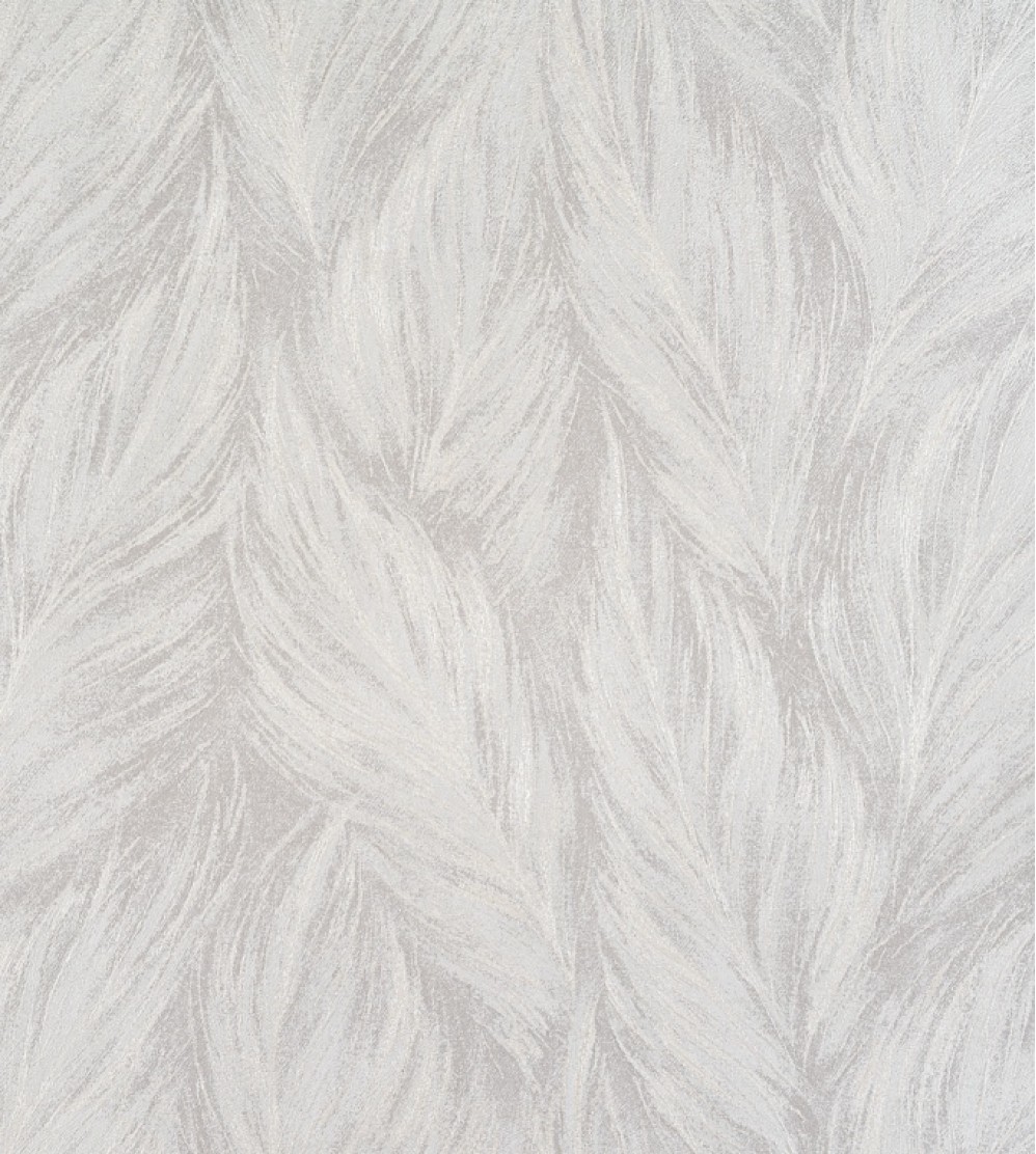 Обои виниловые крупные перья на белом фоне Freedom Шерил арт. 10598-01