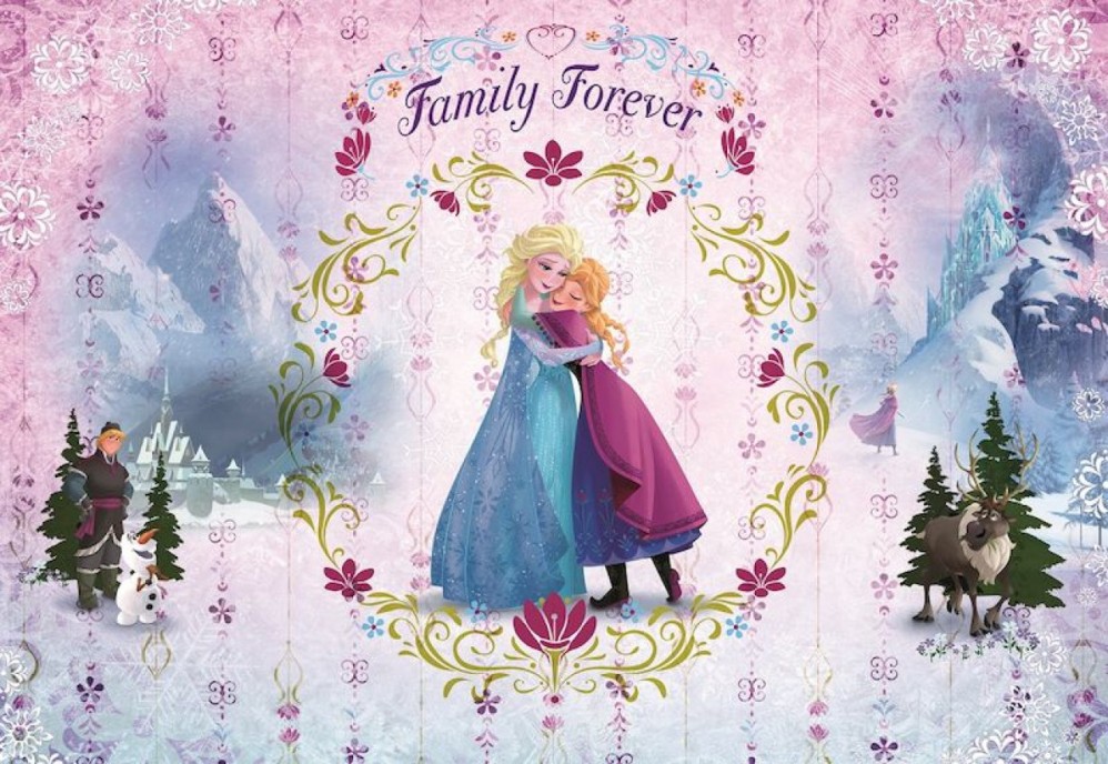 8-479 Фотообои Komar "Frozen Family Forever"