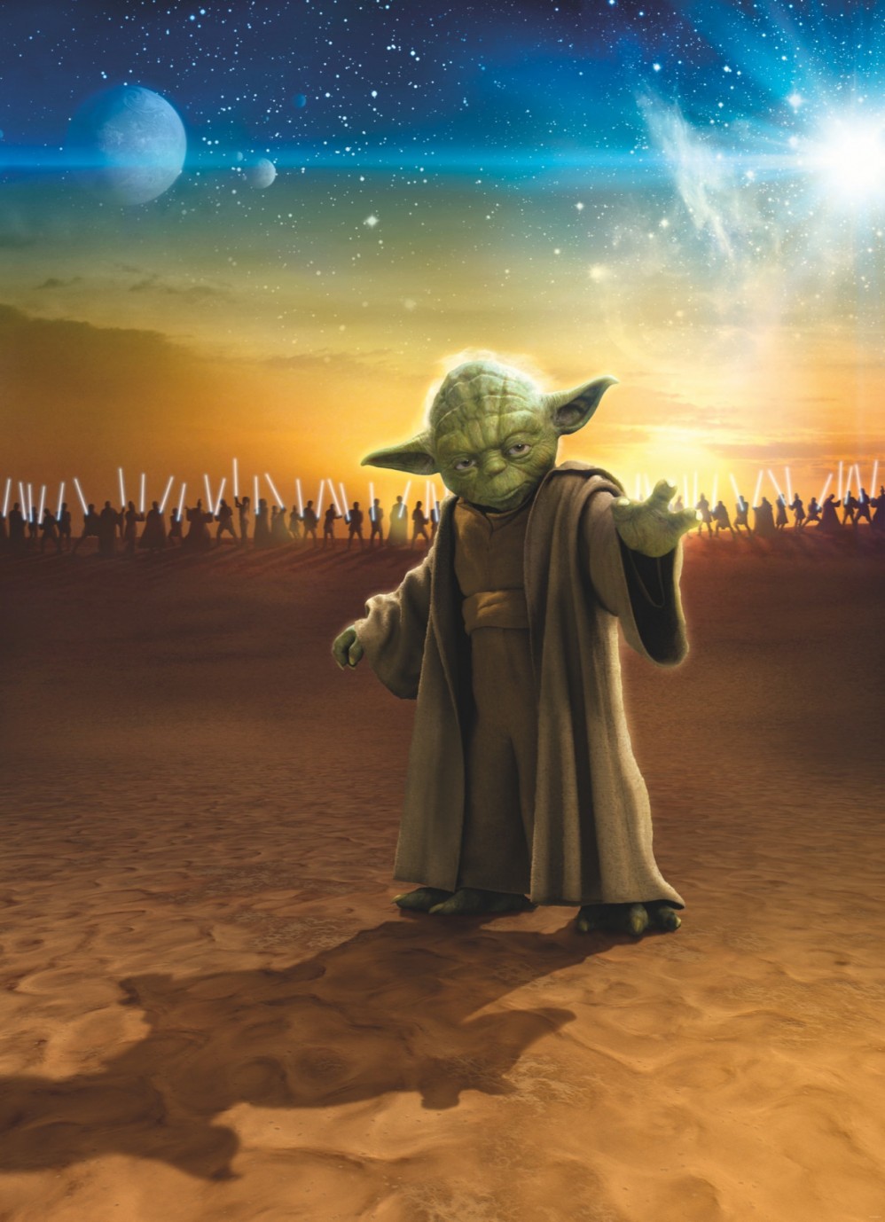 4-442 Фотообои Komar "STAR WARS Master Yoda"
