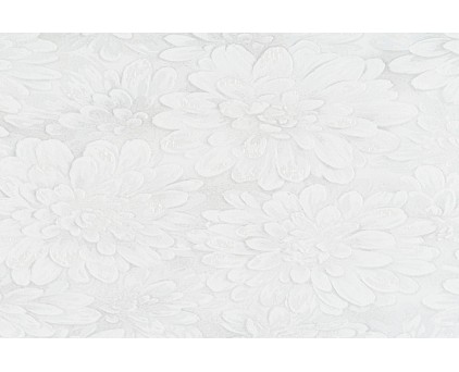 Обои белые флизелиновые с цветами Freedom  "Хризантемы" арт 10469-01